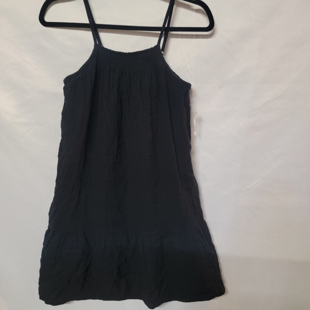 Old Navy Spaghetti Strap Dress In Black. Girls 10/12 Plus